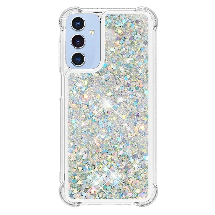 YB Quicksand Series-1 for Samsung Galaxy A15 5G Case Liquid TPU Anti-scratch Phone Back Shell