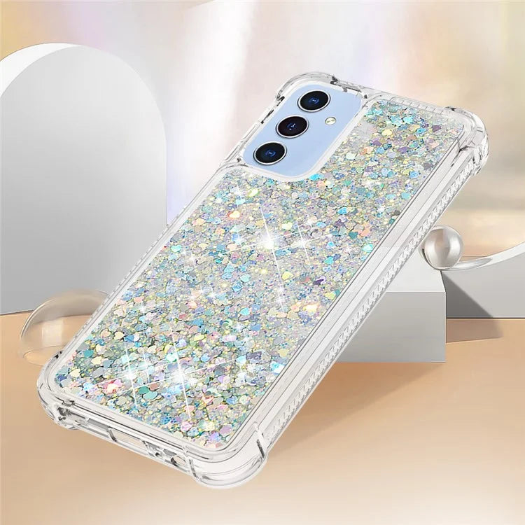 YB Quicksand Series-1 for Samsung Galaxy A15 5G Case Liquid TPU Anti-scratch Phone Back Shell