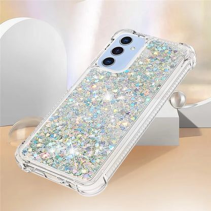 YB Quicksand Series-1 for Samsung Galaxy A15 5G Case Liquid TPU Anti-scratch Phone Back Shell