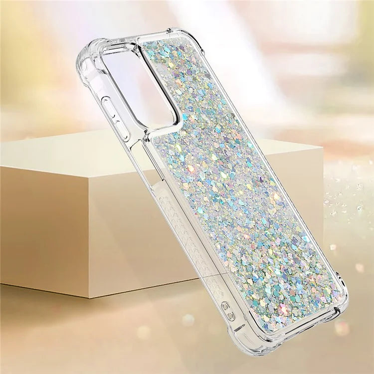 YB Quicksand Series-1 for Samsung Galaxy A15 5G Case Liquid TPU Anti-scratch Phone Back Shell