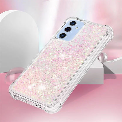 YB Quicksand Series-1 for Samsung Galaxy A15 5G Case Liquid TPU Anti-scratch Phone Back Shell