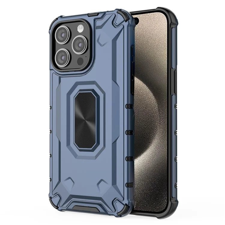 For iPhone 15 Pro Max Protective Cover Hard PC Soft TPU Drop Protection Phone Case