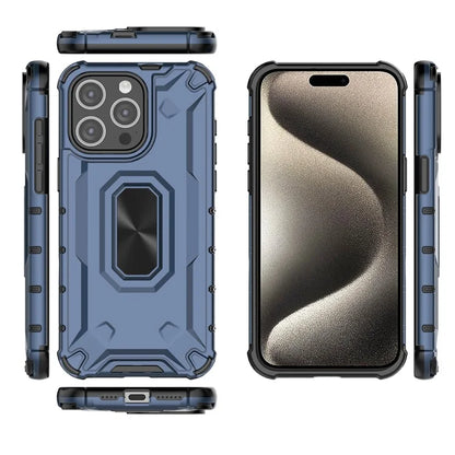 For iPhone 15 Pro Max Protective Cover Hard PC Soft TPU Drop Protection Phone Case