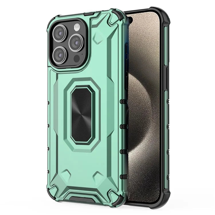 For iPhone 15 Pro Max Protective Cover Hard PC Soft TPU Drop Protection Phone Case