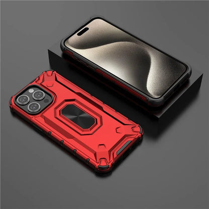 For iPhone 15 Pro Max Protective Cover Hard PC Soft TPU Drop Protection Phone Case