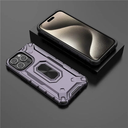For iPhone 15 Pro Max Protective Cover Hard PC Soft TPU Drop Protection Phone Case