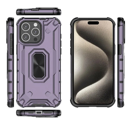 For iPhone 15 Pro Max Protective Cover Hard PC Soft TPU Drop Protection Phone Case