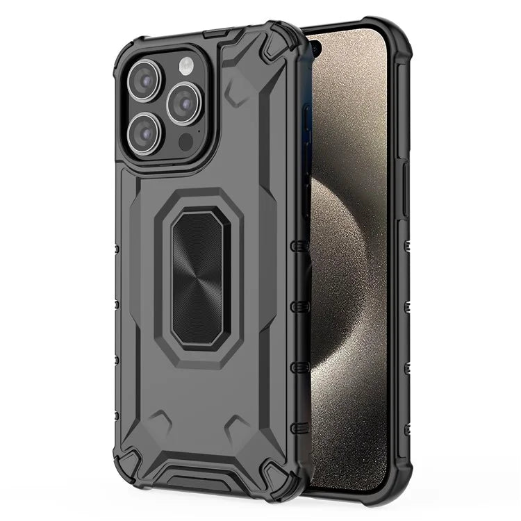 For iPhone 15 Pro Max Protective Cover Hard PC Soft TPU Drop Protection Phone Case