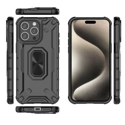 For iPhone 15 Pro Max Protective Cover Hard PC Soft TPU Drop Protection Phone Case