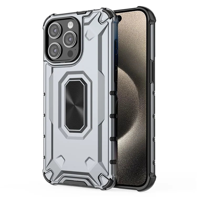 For iPhone 15 Pro Max Protective Cover Hard PC Soft TPU Drop Protection Phone Case