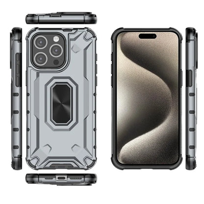For iPhone 15 Pro Max Protective Cover Hard PC Soft TPU Drop Protection Phone Case