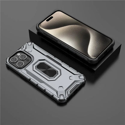 For iPhone 15 Pro Max Protective Cover Hard PC Soft TPU Drop Protection Phone Case