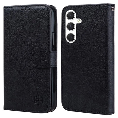 For Samsung Galaxy S24+ Case PU Leather Anti-drop Wallet Cover