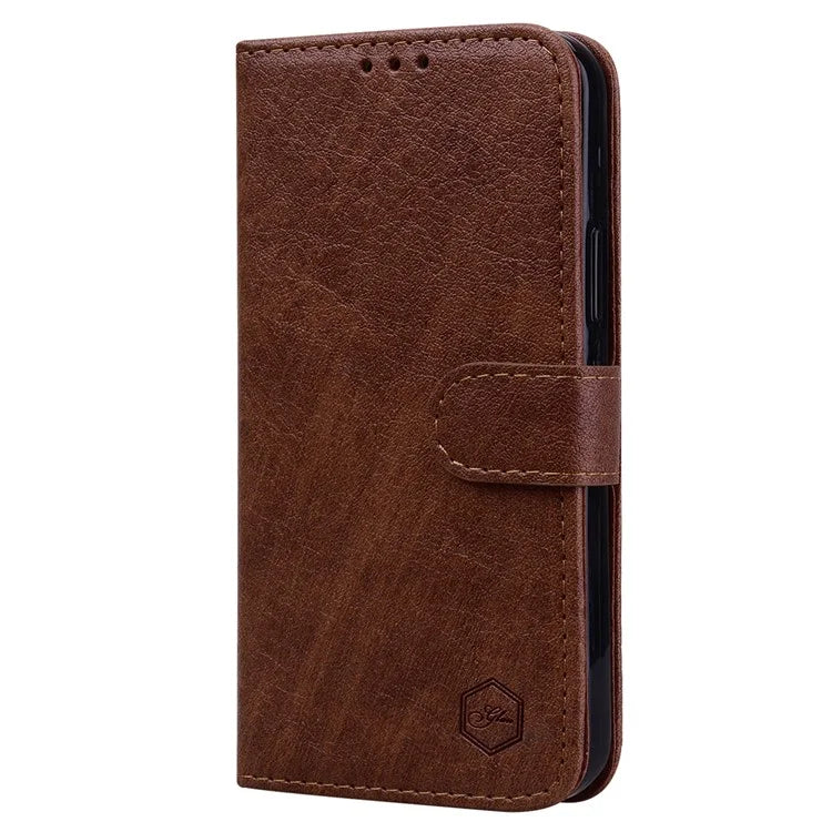 For Samsung Galaxy S24+ Case PU Leather Anti-drop Wallet Cover