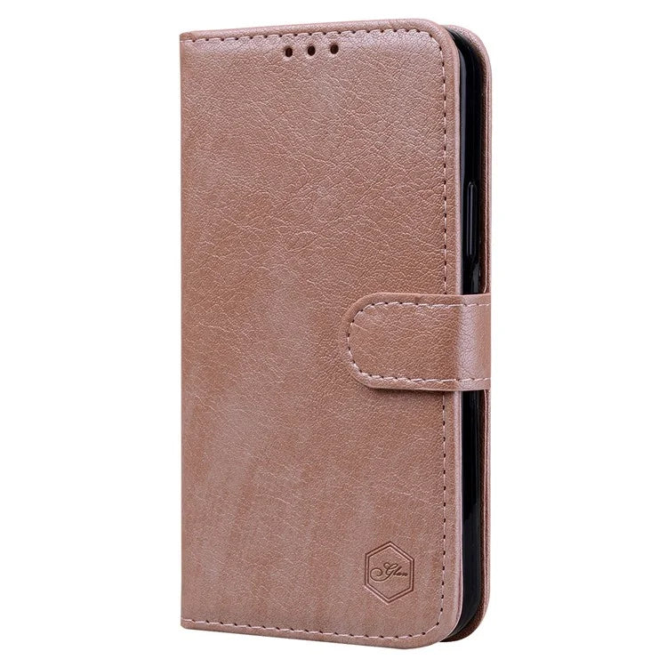 For Samsung Galaxy S24+ Case PU Leather Anti-drop Wallet Cover