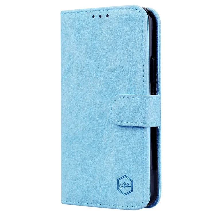 For Samsung Galaxy S24+ Case PU Leather Anti-drop Wallet Cover