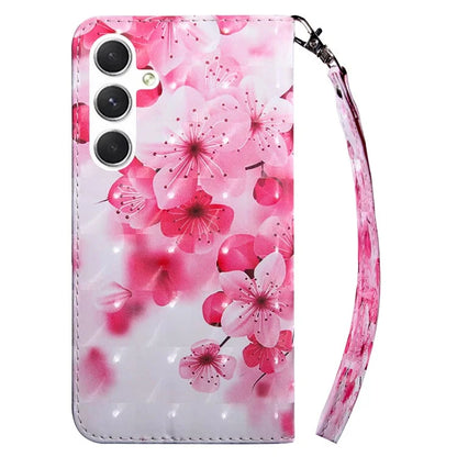 For Samsung Galaxy S24+ Case 3D Pattern Printing Phone Cover with Wallet Stand