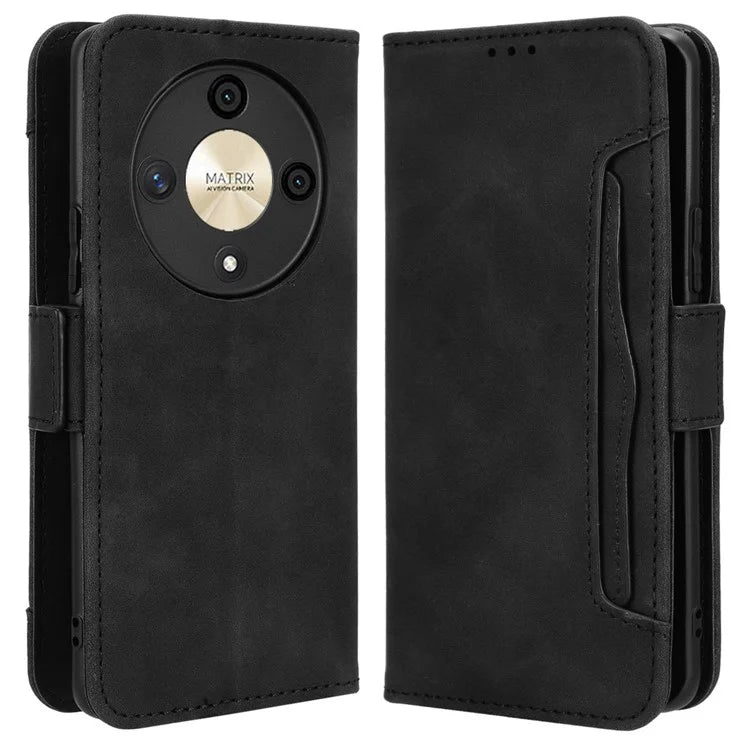 For Honor Magic6 Lite 5G / X9b 5G / X50 Case Leather Phone Cover with Multiple Card Slots