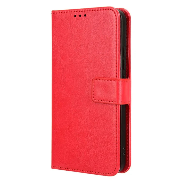 For Xiaomi 14 Case Crazy Horse Texture Stand Phone Wallet Cover