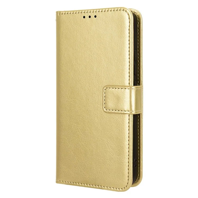 For Xiaomi 14 Case Crazy Horse Texture Stand Phone Wallet Cover