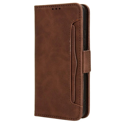 For Xiaomi 14 Leather Case Multiple Card Slots Phone Stand Cover