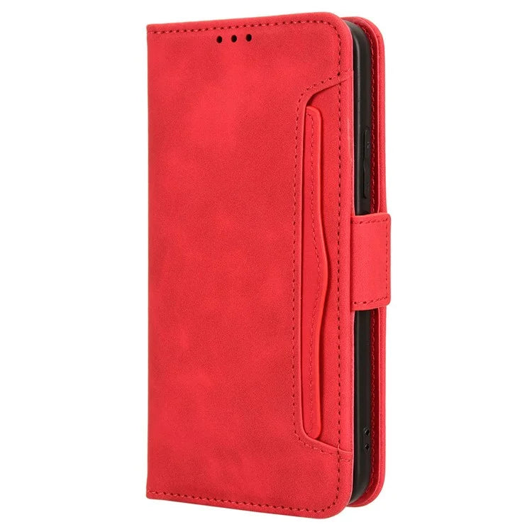 For Xiaomi 14 Leather Case Multiple Card Slots Phone Stand Cover