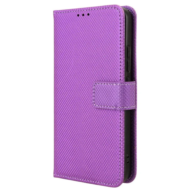 For Xiaomi 14 Case Diamond Texture Leather Cover with Wallet Stand