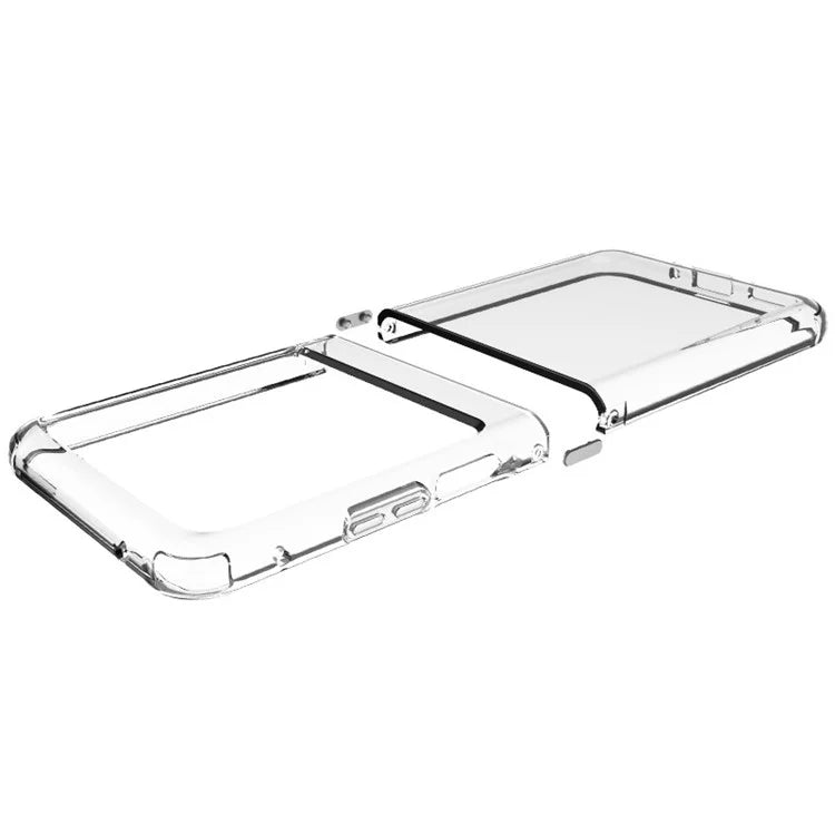 IMAK UX-6 Series for Motorola Razr 40 Ultra 5G Clear Case Airbags Protection TPU Cover