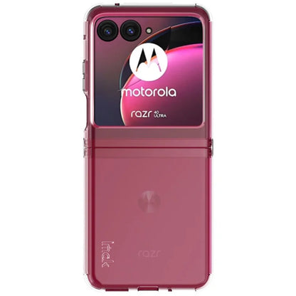 IMAK UX-6 Series for Motorola Razr 40 Ultra 5G Clear Case Airbags Protection TPU Cover