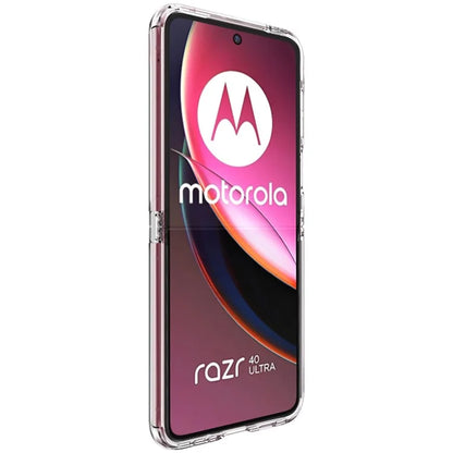 IMAK UX-6 Series for Motorola Razr 40 Ultra 5G Clear Case Airbags Protection TPU Cover