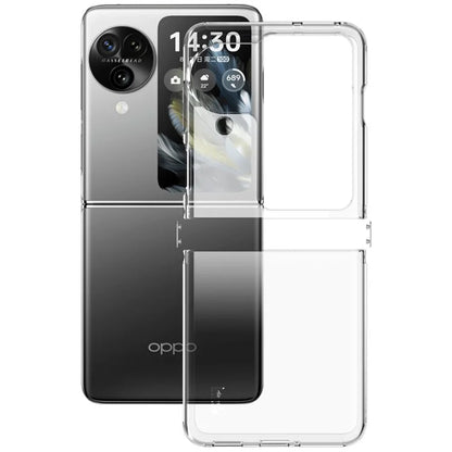 IMAK UX-6 Series for Oppo Find N3 Flip 5G Case Airbags Protection TPU Clear Phone Cover