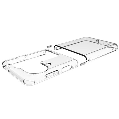 IMAK UX-6 Series for Oppo Find N3 Flip 5G Case Airbags Protection TPU Clear Phone Cover