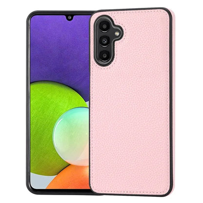 For Samsung Galaxy A24 4G (162.1 x 77.6 x 8.3mm) Case Litchi Texture Back Shell PU Leather+TPU Phone Cover