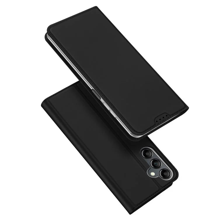 DUX DUCIS Skin Pro Series For Samsung Galaxy A25 5G (Global) (161.0 x 76.5 x 8.3mm) Case Scratch-resistant Leather Cover with Card Holder
