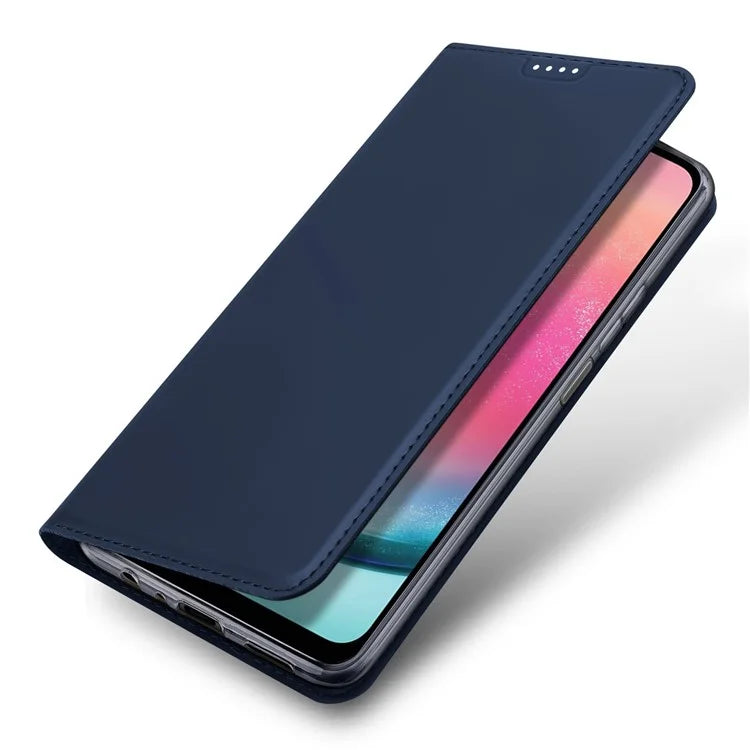 DUX DUCIS Skin Pro Series For Samsung Galaxy A25 5G (Global) (161.0 x 76.5 x 8.3mm) Case Scratch-resistant Leather Cover with Card Holder