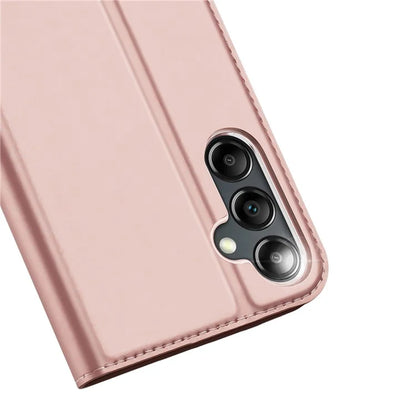 DUX DUCIS Skin Pro Series For Samsung Galaxy A25 5G (Global) (161.0 x 76.5 x 8.3mm) Case Scratch-resistant Leather Cover with Card Holder