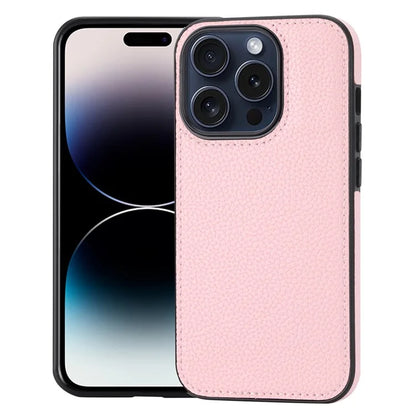 For iPhone 14 Pro Max Case Cell Phone PU Leather Coated TPU Back Cover