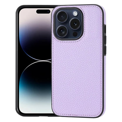 For iPhone 14 Pro Max Case Cell Phone PU Leather Coated TPU Back Cover