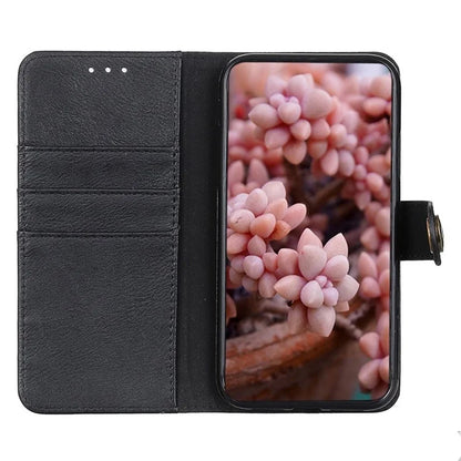 KHAZNEH For Xiaomi Redmi 13C 4G / Poco C65 4G Case Cowhide Texture Stand Wallet Smartphone Cover