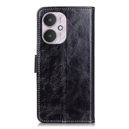 For Xiaomi Redmi 13C 4G / Poco C65 4G Case Slim-Fit Retro Crazy Horse Texture Wallet Leather Phone Cover