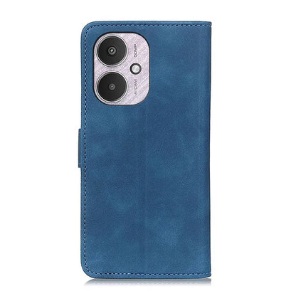KHAZNEH For Xiaomi Redmi 13C 4G / Poco C65 4G Case Phone Shell PU Leather Retro Stand Cell Phone Cover