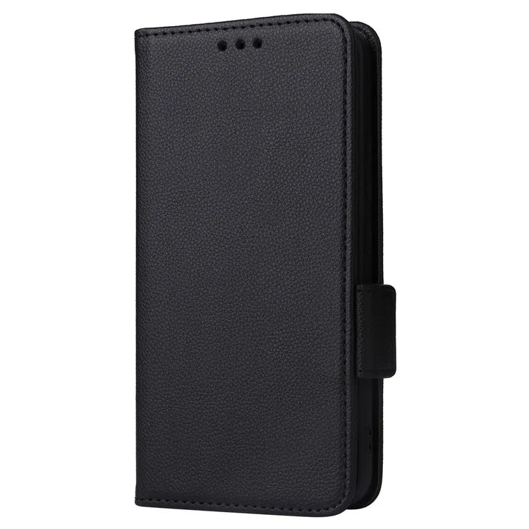 For Xiaomi 14 Case Litchi Texture Anti-Collision PU Leather Smartphone Cover with Strap