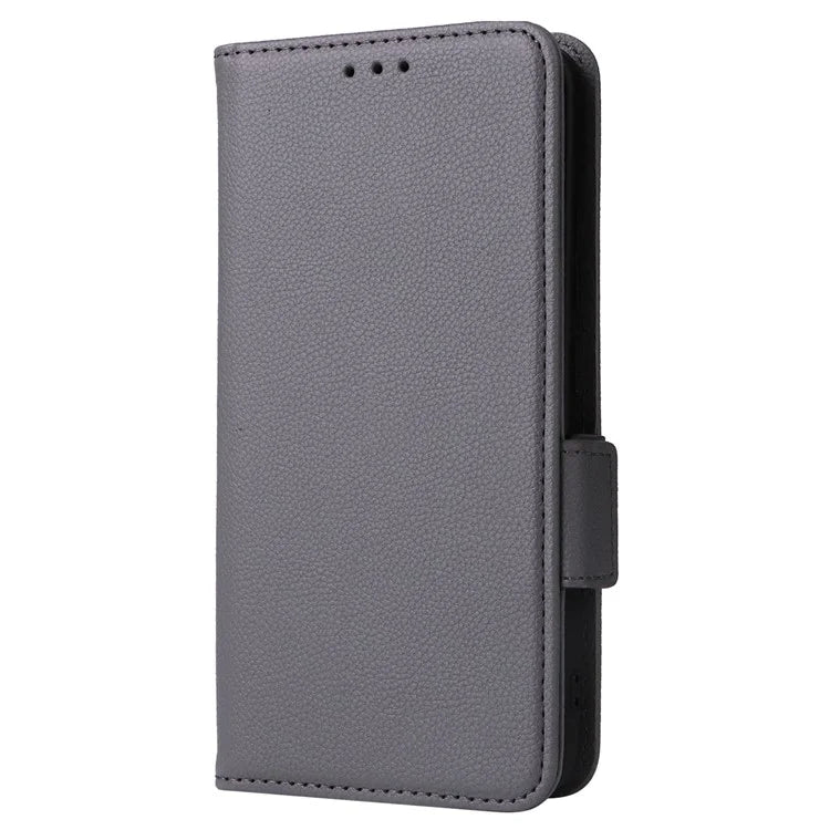 For Xiaomi 14 Case Litchi Texture Anti-Collision PU Leather Smartphone Cover with Strap