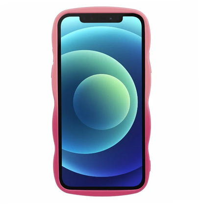 JTW Series for iPhone 12 Case Rubberized TPU Wavy Edges Phone Cover
