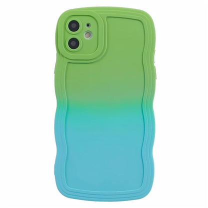 JTW Series for iPhone 12 Case Rubberized TPU Wavy Edges Phone Cover