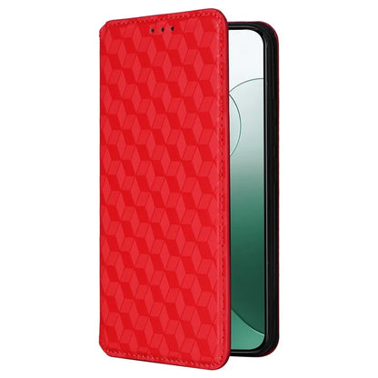 For Xiaomi 14 Case Magnetic Imprinted PU Leather Wallet Phone Cover