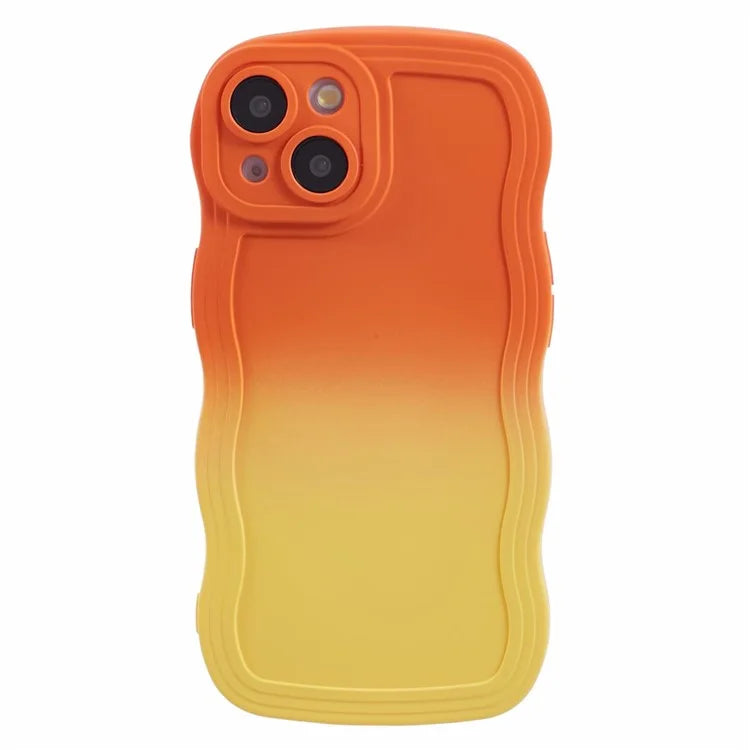 JTW Series for iPhone 13 Case Wavy Edge Double-Sided Rubberized Phone Cover