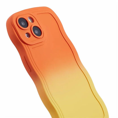 JTW Series for iPhone 13 Case Wavy Edge Double-Sided Rubberized Phone Cover