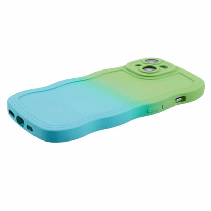 JTW Series for iPhone 13 Case Wavy Edge Double-Sided Rubberized Phone Cover