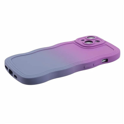 JTW Series for iPhone 13 Case Wavy Edge Double-Sided Rubberized Phone Cover